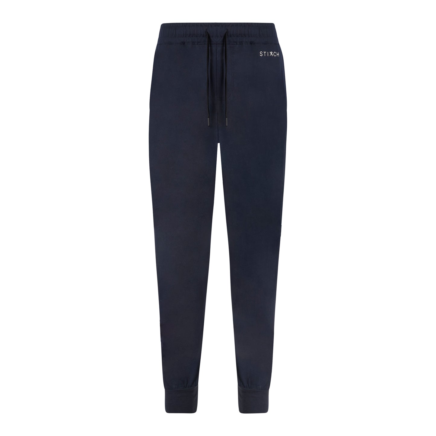 Womens Navy Scrub Trousers - Cuffed