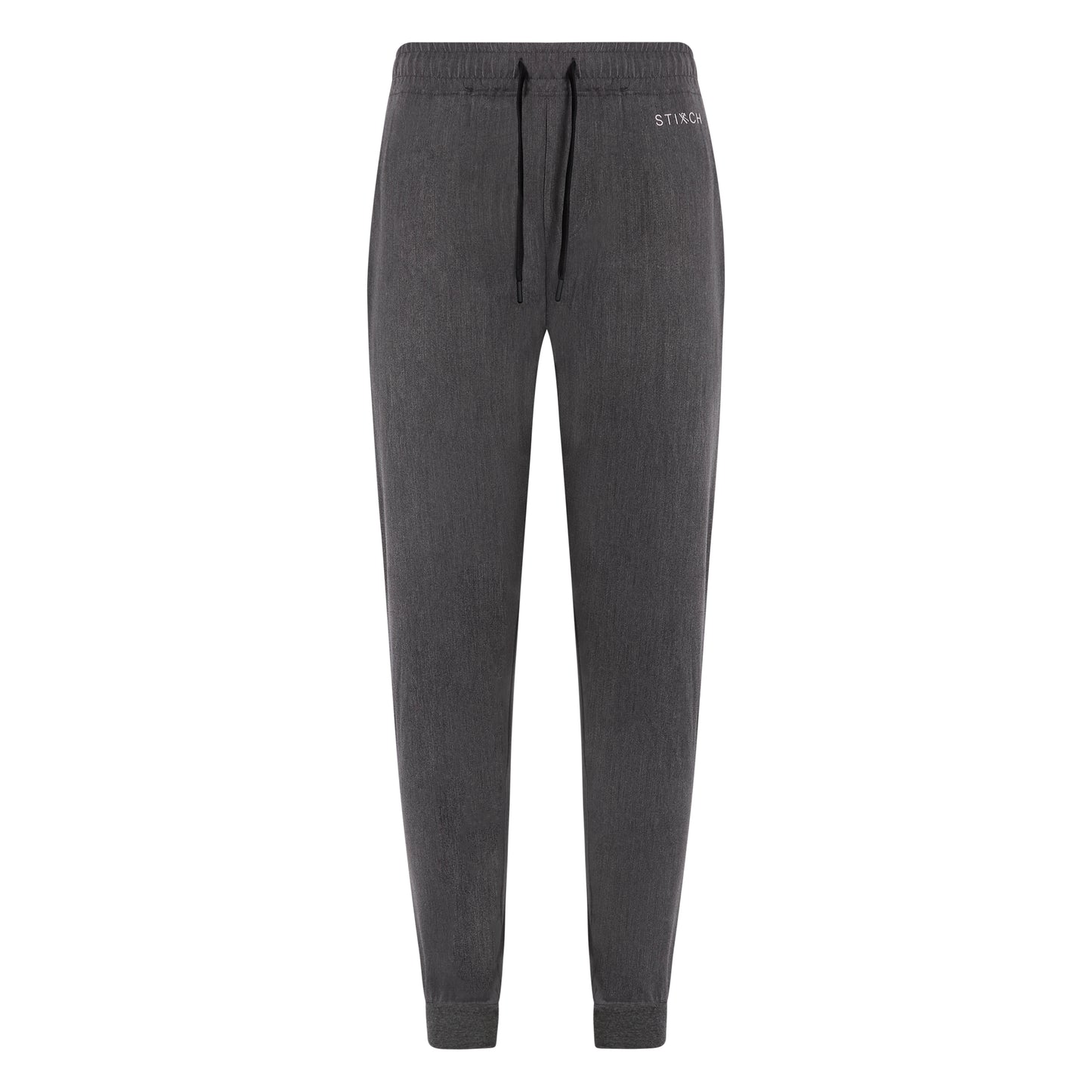 Mens Grey Scrub Trousers - Cuffed