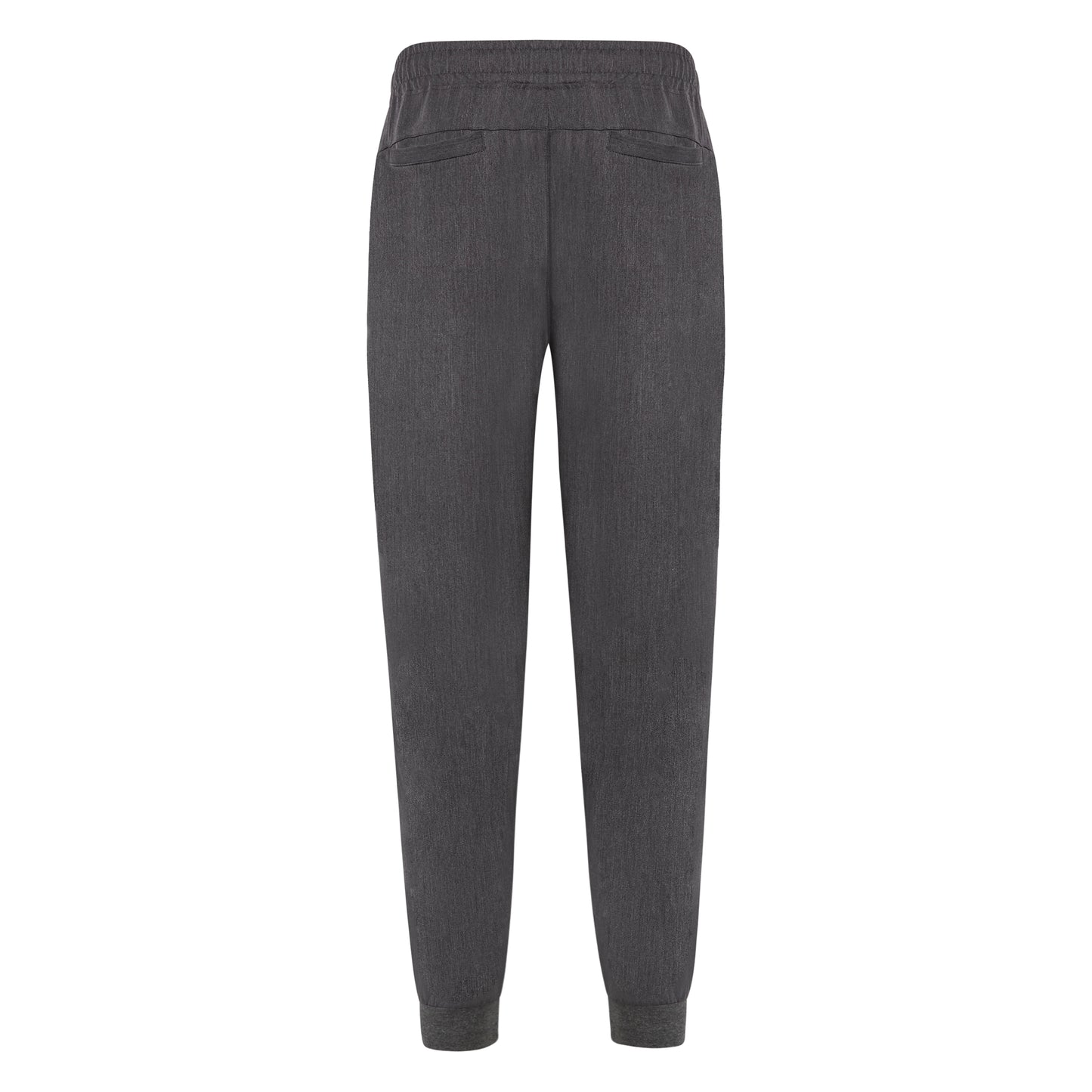 Womens Grey Scrub Trousers - Cuffed